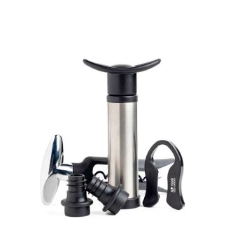 Set de vin avec plusieurs accessoires comme un tire-bouchon avec zone d'impression