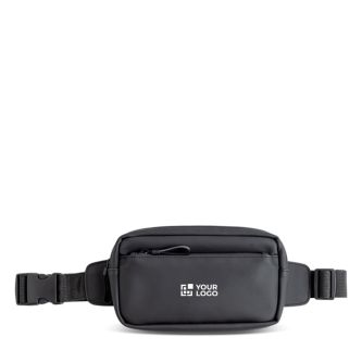 Banane en cuir synthétique imperméable avec deux compartiments