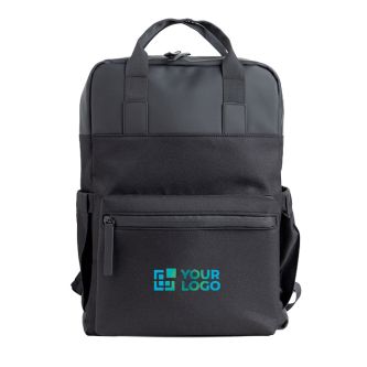 Sac à dos extensible « sous le siège » en similicuir pour PC 14''