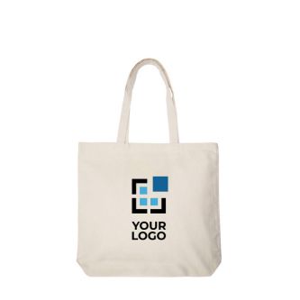 Sac en coton avec poche intérieure idéal pour les courses 310 g/m² avec zone d'impression