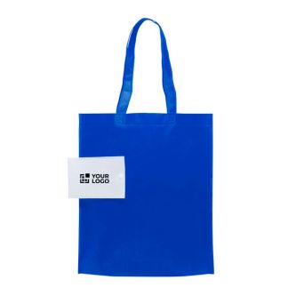 Sac pliable en non-tissé pour emporter partout 80 g/m² avec zone d'impression