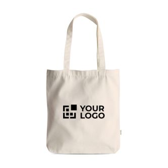 Sac en coton et plastique recyclés avec anses 310 g/m²