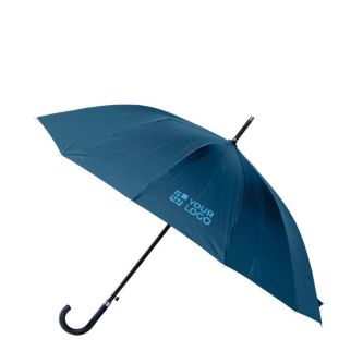 Parapluie automatique en pongé élégant avec 12 panneaux Ø105 avec zone d'impression