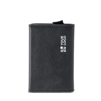 Porte-monnaie et porte-cartes avec protection RFID et accès à un clic