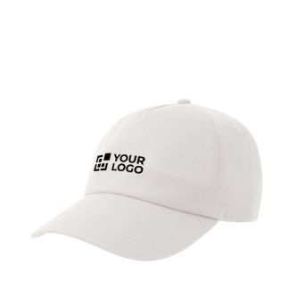 Casquette écologique souple à 5 panneaux avec visière ReTraze®