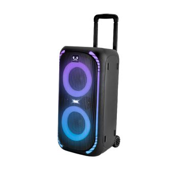 Enceinte à roulettes avec lumières multicolores Fresh'n Rebel 640 W