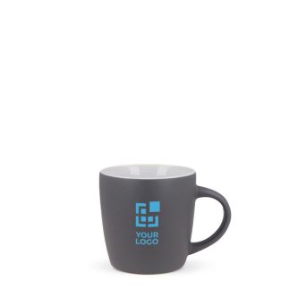 Tasse en céramique en plusieurs couleurs modernes 250ml avec zone d'impression
