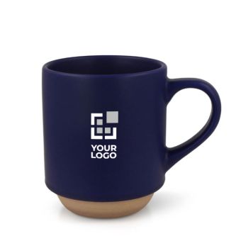 Tasse avec design élégant finlandais sur la partie inférieure 300ml avec zone d'impression