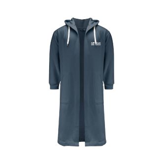 Peignoir en coton et polyester avec capuche ajustable taille S/M