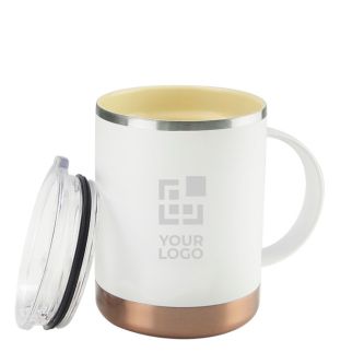 Tasse à emporter technologie Asobu adaptée aux machines à café 360ml avec zone d'impression