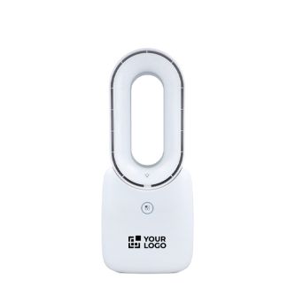 Ventilateur portable sans pales avec LED 6 couleurs et 4 vitesses