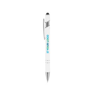 Stylo en aluminium recyclé avec clip robuste et encre noire