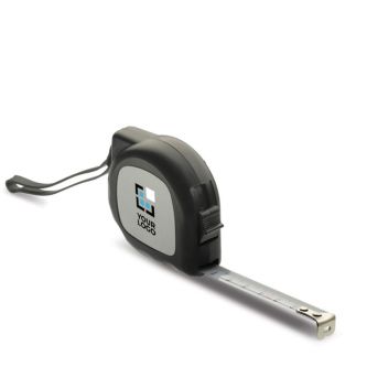 Mètre ruban de 3 mètres avec bracelet pour un transport facile avec zone d'impression