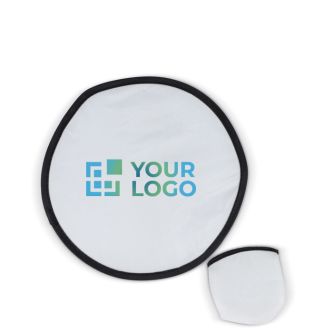 Frisbee pliable en 100% RPET dans sa propre pochette
