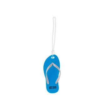 Porte-clés d’été en forme de tongs avec corps en EVA Menorca