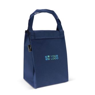 Sac isotherme pliable convertible en couverture de pique-nique avec zone d'impression