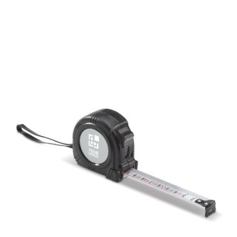 Mètre ruban de 3 mètres en plusieurs couleurs avec clip pour ceinture avec zone d'impression