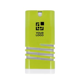 Distributeur de nettoyant pour les mains avec design coloré 20ml avec zone d'impression