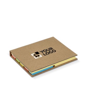 Bloc de post-it de différentes tailles avec couverture en kraft