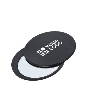Miroir compact coulissant en plastique avec coque de protection