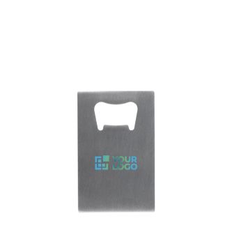 Décapsuleur en acier inoxydable en forme de carte de crédit