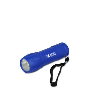 Lampe de poche en plastique recyclé avec plusieurs coloris de lumière