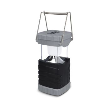 Lanterne en plastique recyclé avec poignée de transport en métal