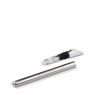 Tige longue en acier inoxydable avec fonction refroidisseur de vin avec zone d'impression