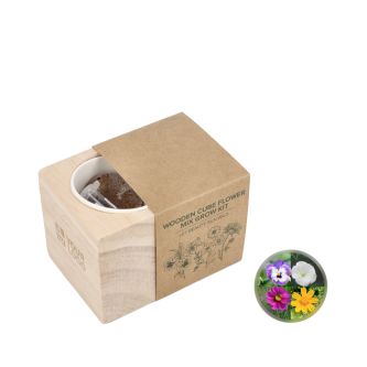 Kit de semis avec pots et substrat en fibre de coco
