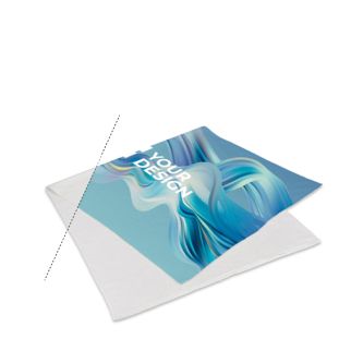 Serviette en coton et velours de polyester pour sublimation 70x140 cm