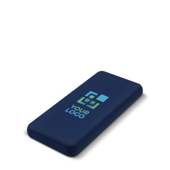 Batterie externe avec ports USB-A et port type C 10.000 mAh avec zone d'impression