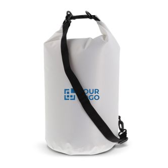 Sac en toile imperméable dans plusieurs coloris avec capacité de 15L avec zone d'impression