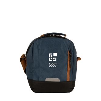 Sac glacière avec bandoulière ajustable et poche avant 8L avec zone d'impression