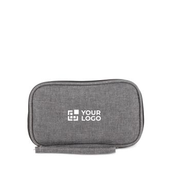 Étui organisateur compact pour accessoires technologiques