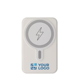 Chargeur sans fil MagSafe avec entrée USB-A et USB-C avec zone d'impression