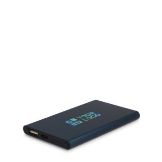 Powerbank en aluminium recyclé de différentes couleurs 4 000 mAh