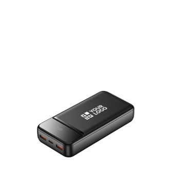 Batterie externe compacte avec charge rapide et écran LED 20 000 mAh