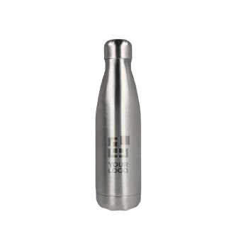 Gourde isotherme en acier inoxydable recyclé anti-fuite 500 ml