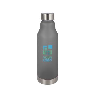 Gourde réutilisable en RPET anti-goutte avec finition givrée 600 ml