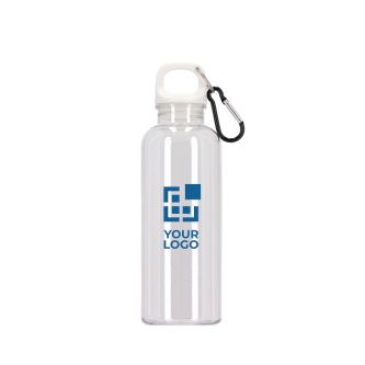 Gourde en plastique aux couleurs vives et transparentes 500 ml