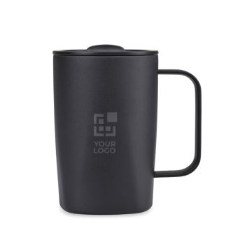 Tasse thermos pour café ou thé en acier inoxydable recyclé 450 ml