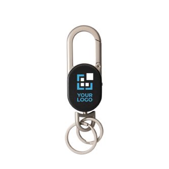 Porte-clés avec localisateur rechargeable compatible avec Find My