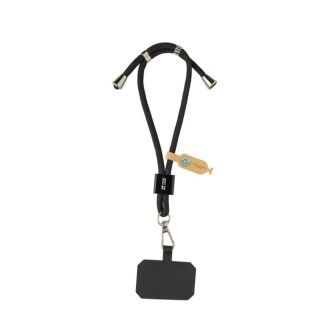 Dragonne ajustable pour smartphone en RPET avec crochet sécurisé