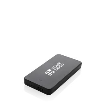 Powerbank en plastique recyclé avec indicateur de 10 000 mAh