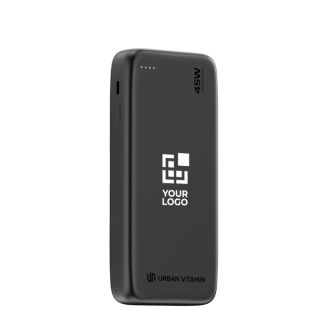 Batterie externe écologique avec câble rétractable 45 W 20 000 mAh