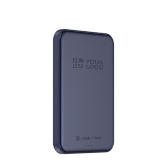 Batterie externe magnétique QI2.2 ultrafine en aluminium 5 000 mAh