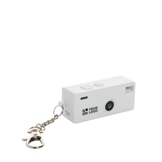 Caméra instantanée style porte-clés avec écran couleur et USB-C 720P