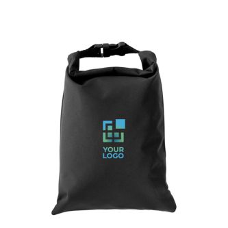 Lunch box pliable en RPET de taille ajustable et facile à nettoyer 4L