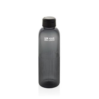 Gourde en RPET au design ondulé avec anse 750 ml