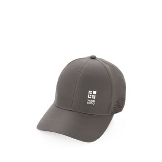 Casquette de sport en RPET avec 6 panneaux et boucle arrière